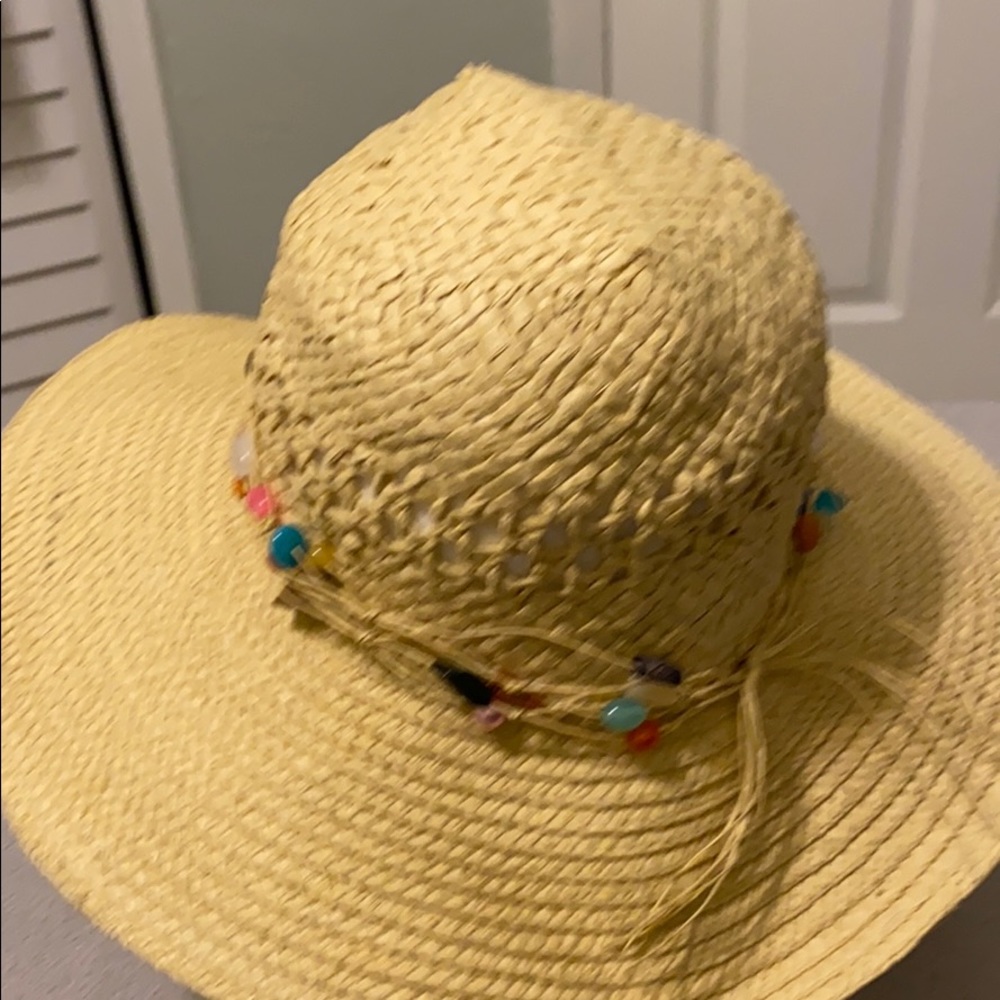 Island Beach Ladies Straw Hat